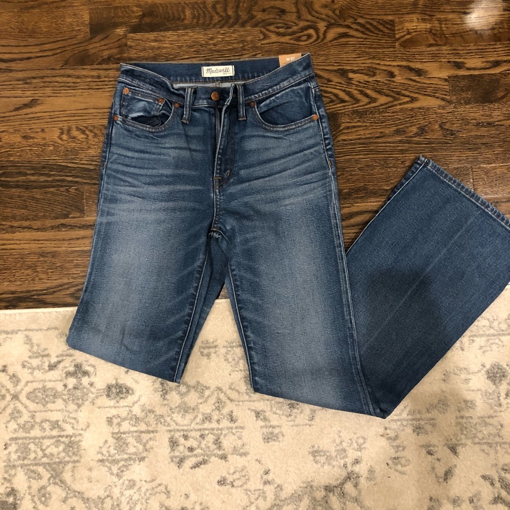NWT MADEWELL FLARED JEANS